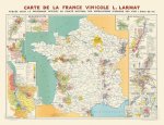Carte - Carte de la France vinicole