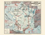 Carte - France. Agriculture