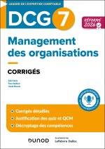 DCG 7 - Management - Corrigés - Réforme 2026-2027