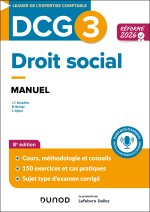 DCG 3 - Droit social - Manuel - Réforme 2026-2027