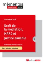 Droit de la médiation et des modes amiables de règlement des différends