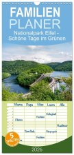 Familienplaner 2026 - Nationalpark Eifel - Schöne Tage im Grünen mit 5 Spalten (Wandkalender, 21 x 45 cm) CALVENDO