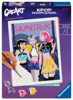 CreArt, Malen nach Zahlen Adults Trend KPop Demon Hunters - HUNTR/X
