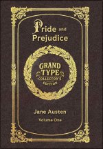 Large Print - Pride and Prejudice, Volume 1 of 2 - Grand Type Collector's Edition - Matte Hardcover with Dust Jacket