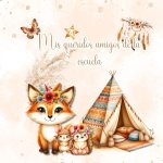 Mis amigos favoritos de la escuela - animales del bosque boho