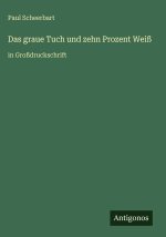 Das graue Tuch und zehn Prozent Weiß