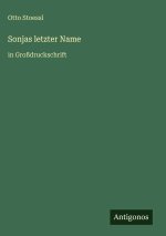 Sonjas letzter Name