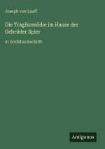 Die Tragikomödie im Hause der Gebrüder Spier