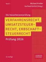 Verfahrensrecht, Umsatzsteuerrecht, Erbschaftsteuerrecht