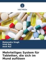 Mehrteiliges System für Tabletten, die sich im Mund auflösen