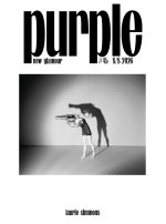 PURPLE n°45 S/S 2026 : The New Glamour Issue