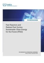 Fast Reactors and Related Fuel Cycles – Sustainable Clean Energy for the Future (FR22)