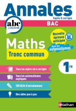 Annales Bac Maths 1re - Tronc Commun