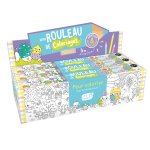 Plv pleine - mon rouleau de coloriages adhésif - pâques (6 ex - 1 titre x 6 ex)
