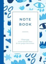Carnet motifs Bleu