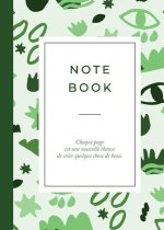 Carnet motifs Vert