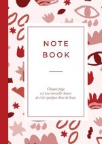 Carnet motifs Rouge