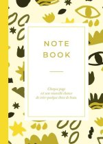 Carnet motifs Jaune