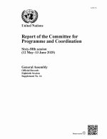 Report of the Committee for Programme and Coordi – Sixty–fifth Session (12 May–13 June 2025)