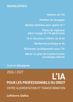 L'intelligence artificielle pour les professionnels du droit - Entre augmentation et transformation