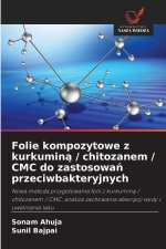 Folie kompozytowe z kurkumina / chitozanem / CMC do zastosowan przeciwbakteryjnych