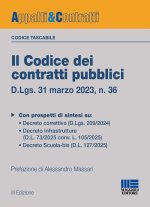 codice dei contratti pubblici. Versione tascabile. D.Lgs. 31 marzo 2023, n. 36