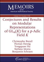 Conjectures and Results on Modular Representations of $mathrm{GL}—n(K)$ for a $p$–Adic Field $K$