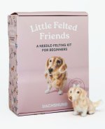 Little Felted Friends: Dachshund – Dog Needle–Felting Beginner Kits with Needles, Wool, Supplies, and Instructions