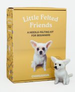 Little Felted Friends: Chihuahua – Dog Needle–Felting Beginner Kits with Needles, Wool, Supplies, and Instructions
