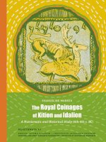 The Royal Coinages of Kition and Idalion: A Numismatic and Historical Study (6th-4th c. BC)
