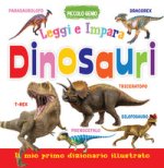 Dinosauri. Leggi e impara. Il mio primo dizionario. Libro sagomato in EVA