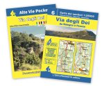 Via degli dei a piedi e in MTB carta 1:25.000. Con mini-guida: da Bologna a Firenze a piedi e in MTB