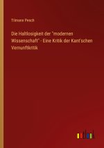 Die Haltlosigkeit der 