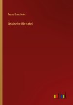 Oskische Bleitafel