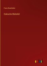 Oskische Bleitafel