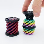 Twisty Fidget, Zylinder, mehrfach sortiert, Farbe nicht wählbar