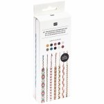 DIY Freundschaftsarmbänder Set, Earthy Colours