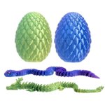 3D Dragons & Snakes  Magisches Ei mit Überraschungseffekt, sortiert, Farbe nicht wählbar