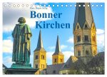 Bonner Kirchen (Tischkalender 2026 DIN A5 quer), CALVENDO Monatskalender