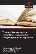 Trwalosc tymczasowych cementów stosowanych z róznymi lacznikami implantów