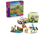 LEGO® Friends 42695 Přívěs s koněm a hříbětem