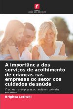 A importância dos serviços de acolhimento de crianças nas empresas do setor dos cuidados de saúde