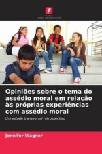 Opiniões sobre o tema do assédio moral em relação às próprias experiências com assédio moral