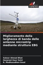 Miglioramento della larghezza di banda delle antenne microstrip mediante strutture EBG