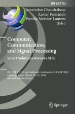 Computer, Communication, and Signal Processing. Smart Solutions Towards SDG