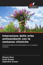 Interazione delle erbe antiossidanti con le sostanze chimiche
