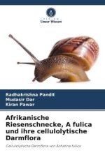 Afrikanische Riesenschnecke, A fulica und ihre cellulolytische Darmflora