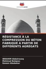 RÉSISTANCE À LA COMPRESSION DU BÉTON FABRIQUÉ À PARTIR DE DIFFÉRENTS AGRÉGATS