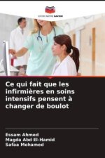 Ce qui fait que les infirmières en soins intensifs pensent à changer de boulot