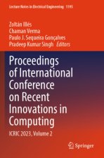 Proceedings of International Conference on Recent Innovations in Computing
